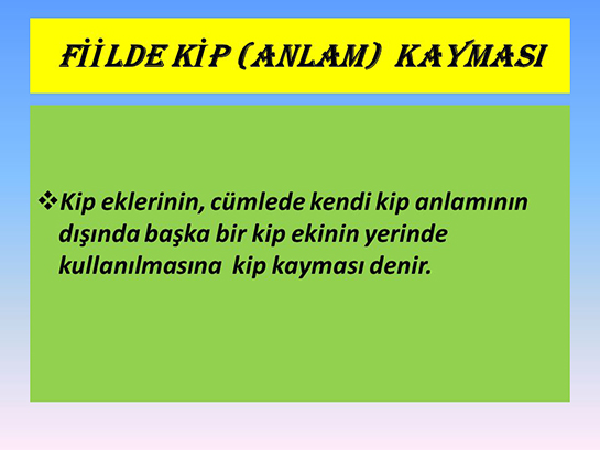 Anlam Kayması Nedir?